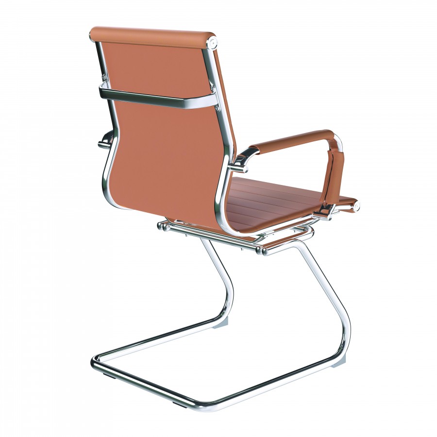 Aura Leather Cantilever Office Chair